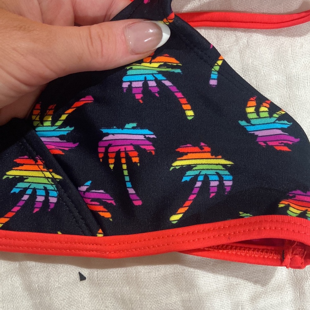 Circo XS (4-5) palm tree girls bathing suit - Picture 4 of 4